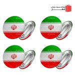 پیکسل پرچم ایران 100 تایی