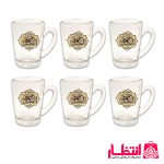 استکان بلند دسته دار یا اباالفضل العباس (ع)