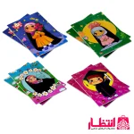 دفتر نقاشی دخترانه بسته 20 عددی