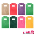 ساک دستی رنگی بسته 50 عددی سایز 10x15 سانت