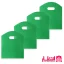 ساک دستی سبز سایز 13x16 بسته 50 عددی