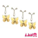 گیره روسری با پلاک یا علی (ع)