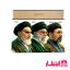 تابلو عکس امام و رهبر مدارس کد7