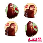 پیکسل چوبی دخترانه اربعینی - بسته 100 عددی